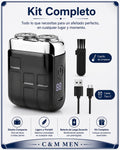 Afeitadora Eléctrica — Doble Cabezal USB-C