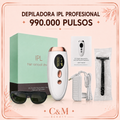 Depiladora IPL Profesional — 990.000 Pulsos